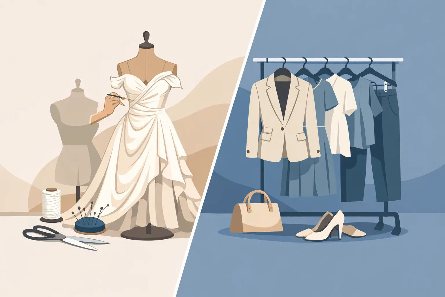 Couture vs ready to wear: quelles différences ?