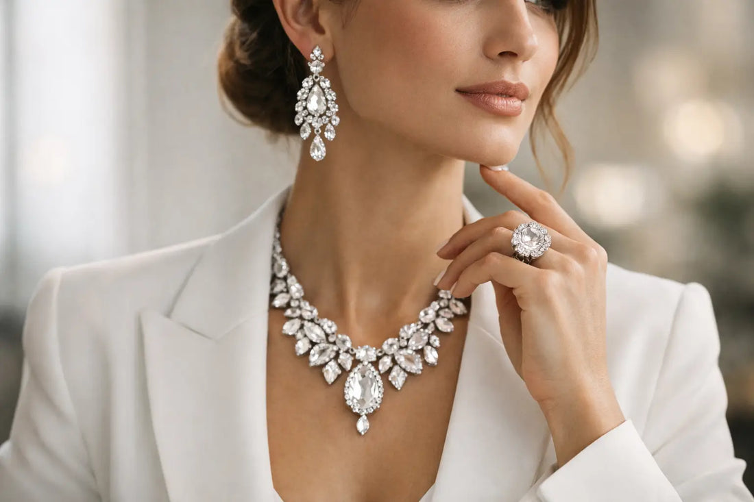 Bijou statement femme luxe - l’allure juste