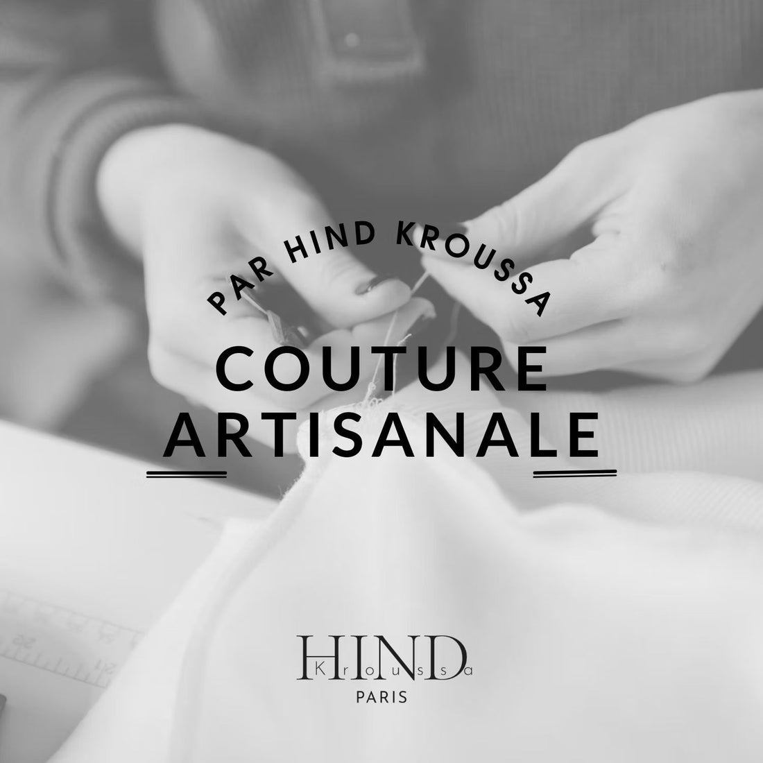 Couture Artisanale en noir et Blanc
