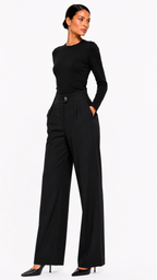 PANTALON Montaigne&nbsp;

ÉLÉGANT ET INTEMPOREL, CE PANTALON À TAILLE HAUTE SE DISTINGUE PAR SA COUPE DROITE AMPLE QUI ALLONGE NATURELLEMENT LA SILHOUETTE. SES DEUX PINCES SUR LE DEVANT LUI APPORTENT STRUCTURE ET FLUIDITÉ, TANDIS QUE SA CEINTURE TRAVAILLÉE MET EN VALEUR LA TAILLE AVEC RAFFINEMENT.

CONFECTIONNÉ DANS UNE MATIÈRE COMPOSÉE DE 97 % COTON ET 3 % ÉLASTHANNE, IL OFFRE À LA FOIS TENUE, CONFORT ET LIBERTÉ DE MOUVEMENT. SON BOUTON BIJOU EXCLUSIF, DESSINÉ SPÉCIALEMENT POUR LA MAISON HIND KROUSSA PARIS