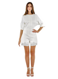 Psyche playsuit, white