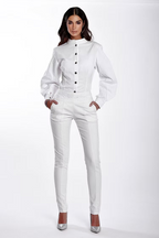 قميص ثيميس، أبيض