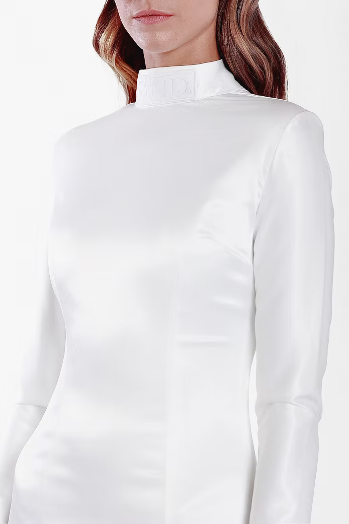 Aphaia dress, white