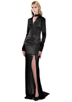 فستان فارسي أسود