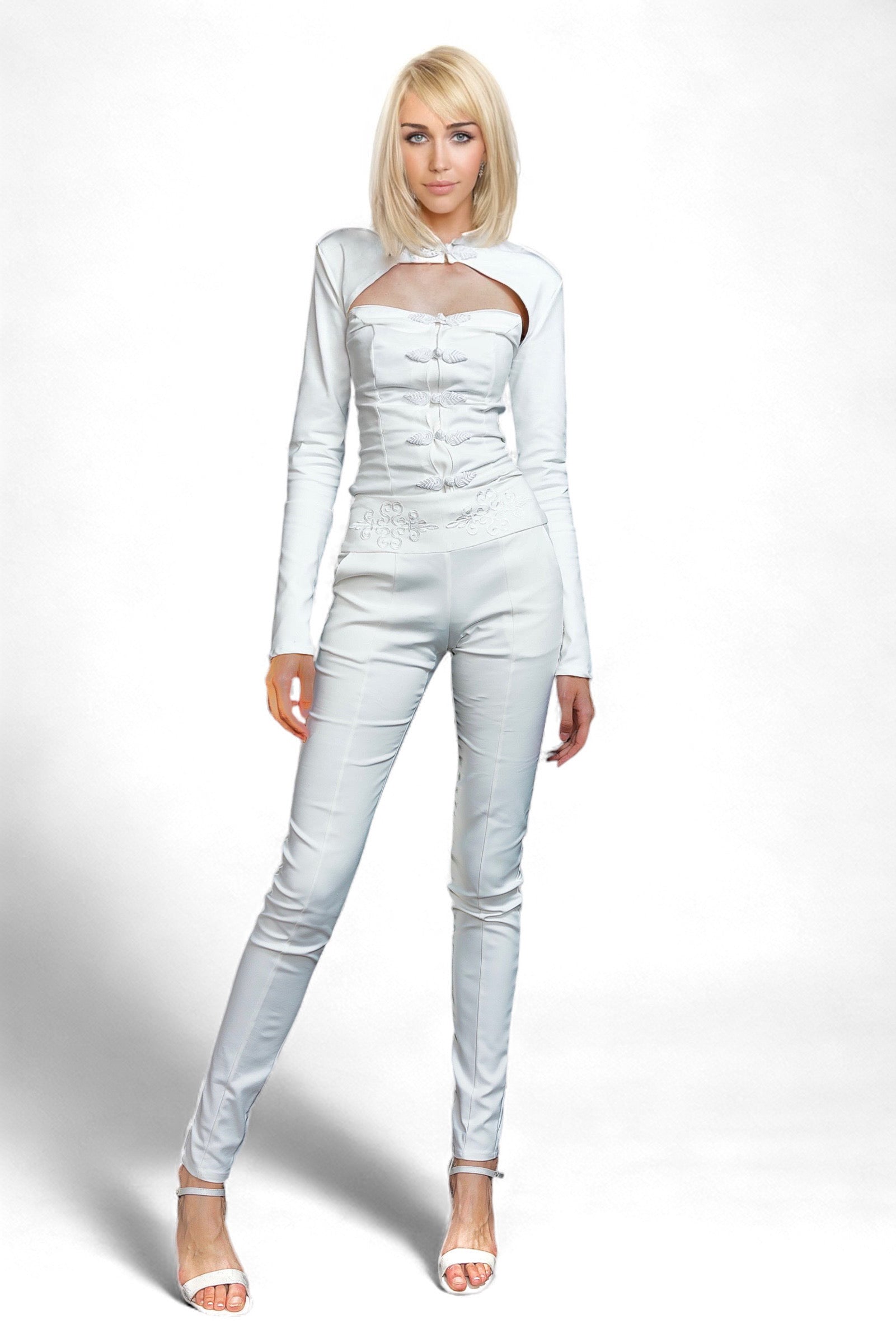 ensemble bustier et boléro Aglaé noir