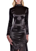 فستان أفايا، أسود