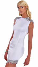 Asteria dress, white